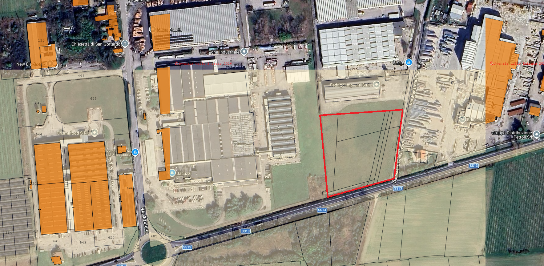 Terreno industriale ed artigianale a Valvasone Arzene 1