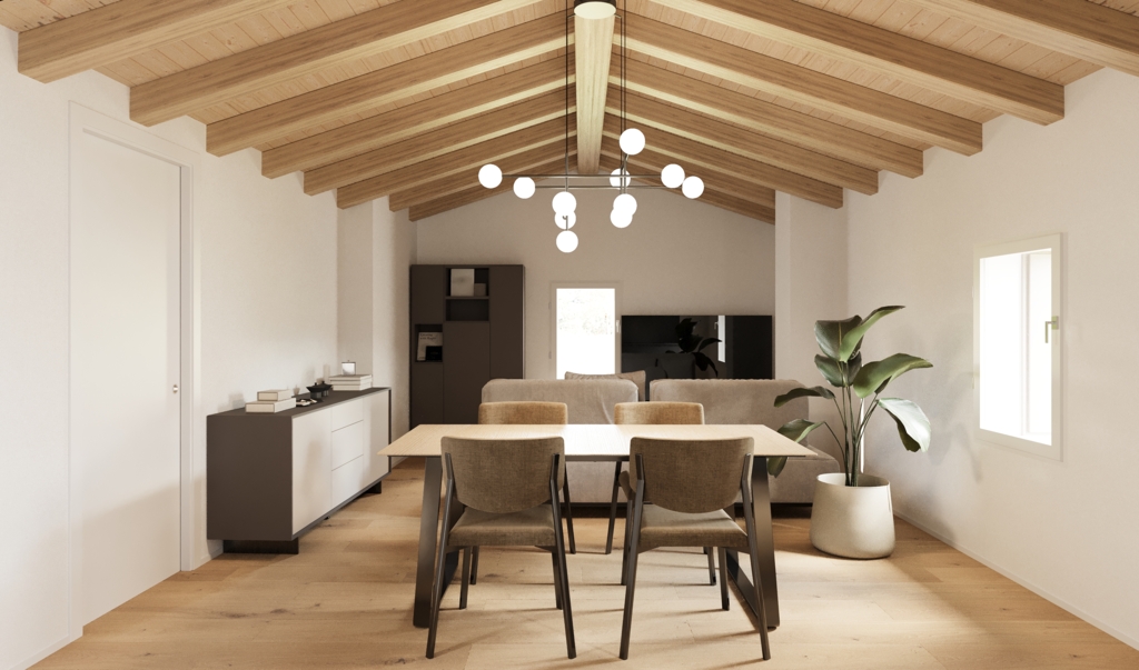 Attico in classe A4 in centro storico a San Vito al Tagliamento 2