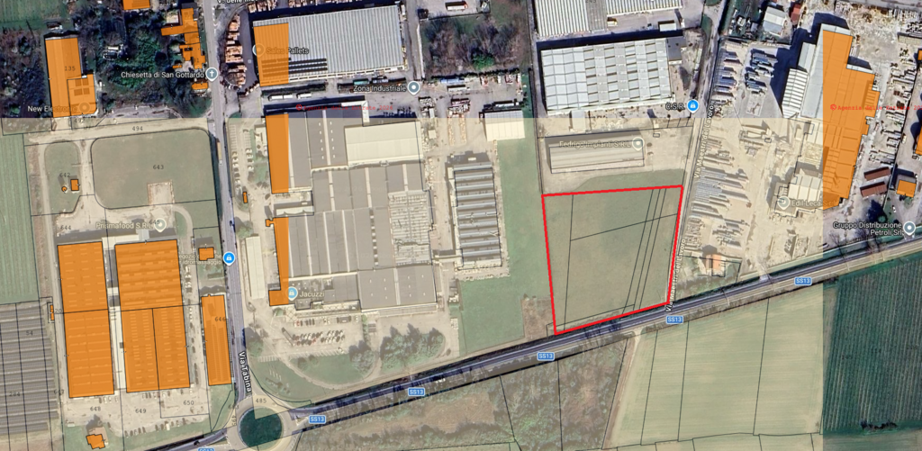 Terreno industriale ed artigianale a Valvasone Arzene 1